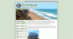 Desktop Screenshot of irishbeach.com